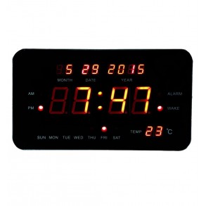 Reloj Digital Retro con Alarma y Termómetro 2