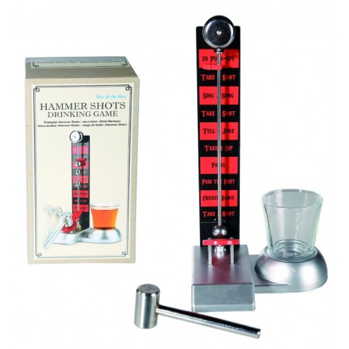 Juego Chupito de Martillo Campana