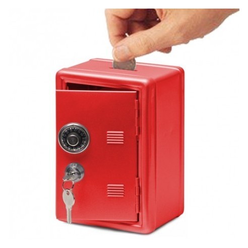 Hucha Caja Fuerte Metal