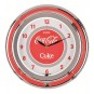 Reloj Pared doble Neón Coca-Cola