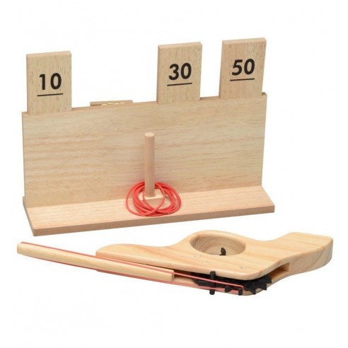 Juego Shooter Pistola Madera