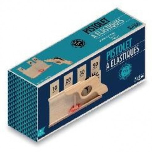 Juego Shooter Pistola Madera