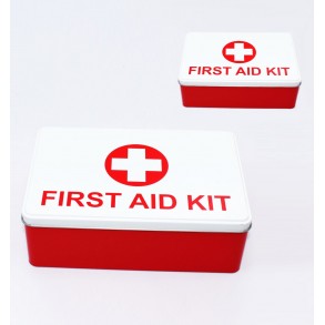 Doble Caja Metálica Medicamentos