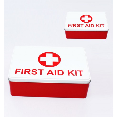 Doble Caja Metálica Medicamentos