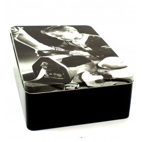 Caja Metálica Limpia Zapatos