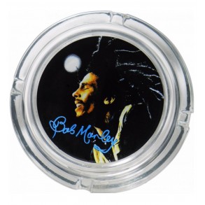 Cenicero cristal Bob Marley