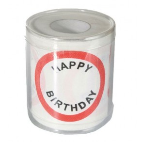 Rollo Papel Higiénico Feliz Cumpleaños
