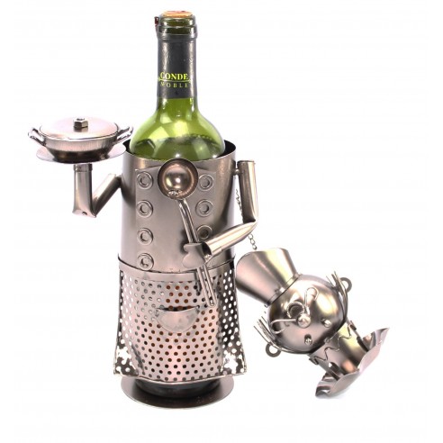 Botellero Metálico Cocinero Jefe