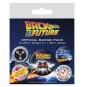 Pack de 5 Chapas Regreso al Futuro DeLorean