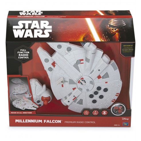 Vehículo Radiocontrol Luz y Sonido Halcón Milenario Star Wars