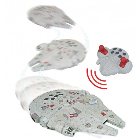 Vehículo Radiocontrol Luz y Sonido Halcón Milenario Star Wars