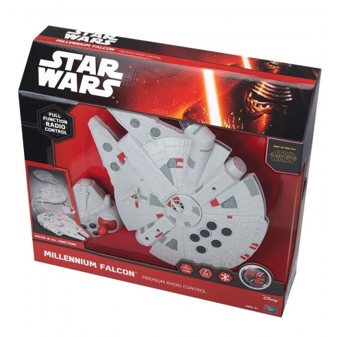 Vehículo Radiocontrol Luz y Sonido Halcón Milenario Star Wars