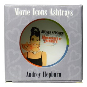 Cenicero Cristal Audrey Hepburn Desayuno con Diamantes 2