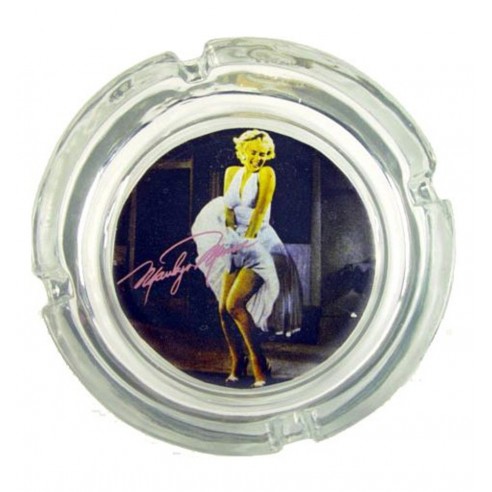 Cenicero Cristal Marilyn Monroe Vestido