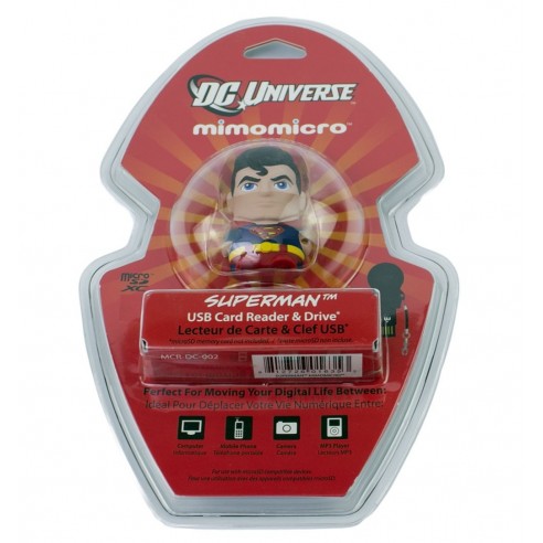 Lector tarjetas USB Superman