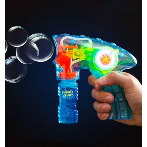 Pistola Plástico Pompas de Jabón