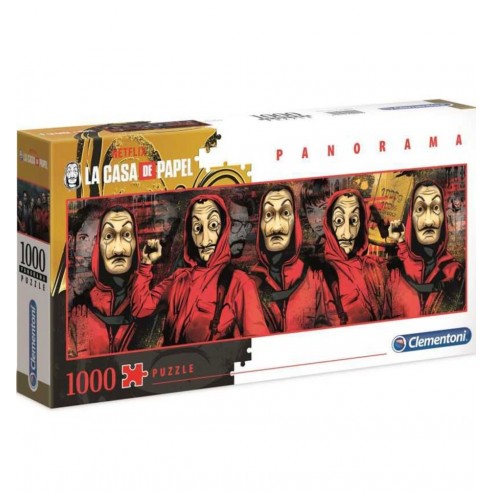 Puzzle La Casa de Papel Panorama 1.000 piezas