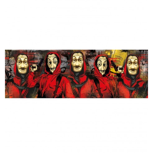 Puzzle La Casa de Papel Panorama 1.000 piezas