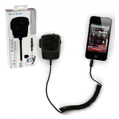 Walkie Talkie Policía Auricular Teléfono