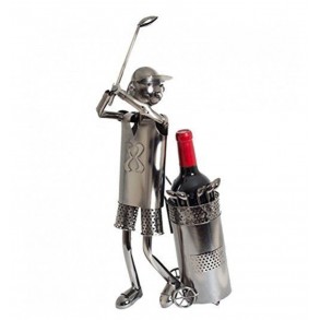 Botellero Metálico Golfista
