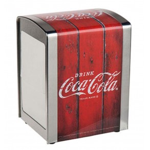 Servilletero Metál Retro Coca Cola 2