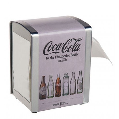 Servilletero Metál Retro Coca Cola