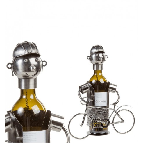 Botellero Metálico Ciclista