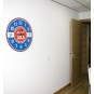Reloj Retro de Pared de Madera Ice Cold Cola