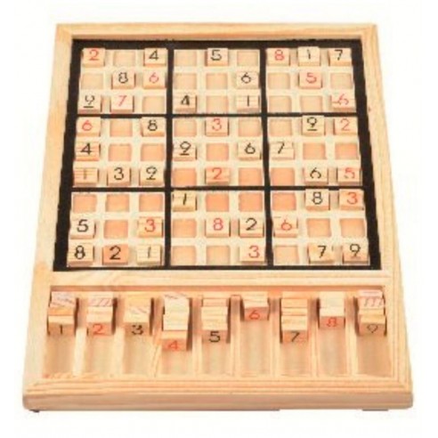 Sudoku Artesanal Madera