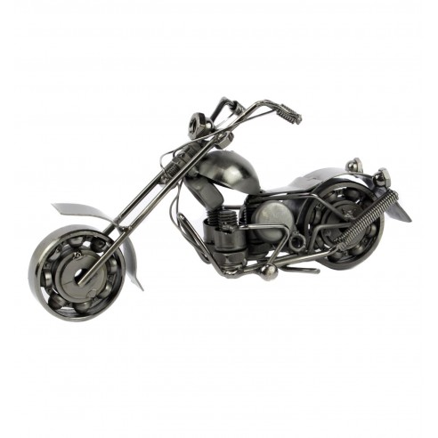 Moto Metal retro Fabricada a Mano