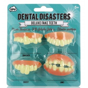 Dentaduras Postizas Divertidas y Terroríficas 2