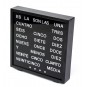 Reloj con Letras Led