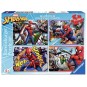 Set 4 Puzzles Spiderman Marvel 4x100 piezas
