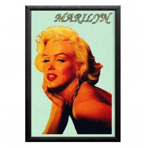 Cuadro Espejo Retro Cara Marilyn Monroe 