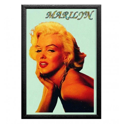 Cuadro Espejo Retro Cara Marilyn Monroe 