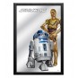 Cuadro Espejo Star Wars R2-D2 y C-3PO
