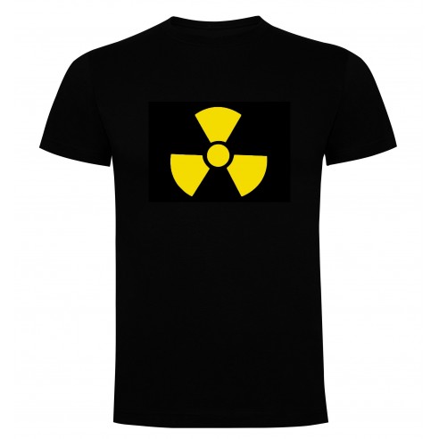 Camiseta LED Peligro Radiactivo
