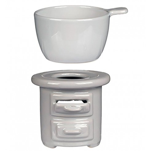 Set Fondue de Gres para Chocolate