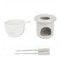 Set Fondue de Gres para Chocolate
