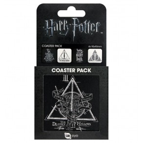 Set 4 Posavasos Harry Potter Deathly Hallows 2