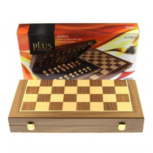 Juego Ajedrez Marquetería Plus