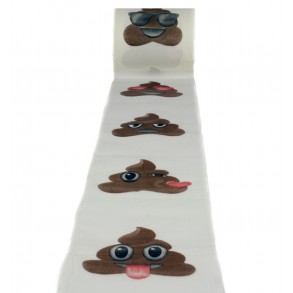 Rollo Papel Higiénico Emoticono Caca 2