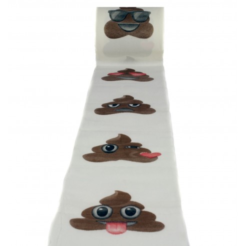 Rollo Papel Higiénico Emoticono Caca