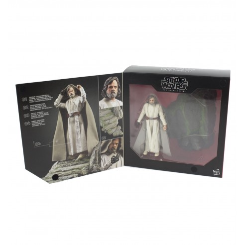 Figura Luke Skywalker Star Wars Episodio VII - Black Series Deluxe 15 cm.