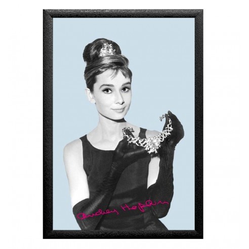 Cuadro Espejo Audrey Hepburn Tiara