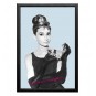 Cuadro Espejo Audrey Hepburn Tiara