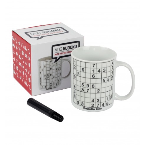 Taza Pizarra Sudoku