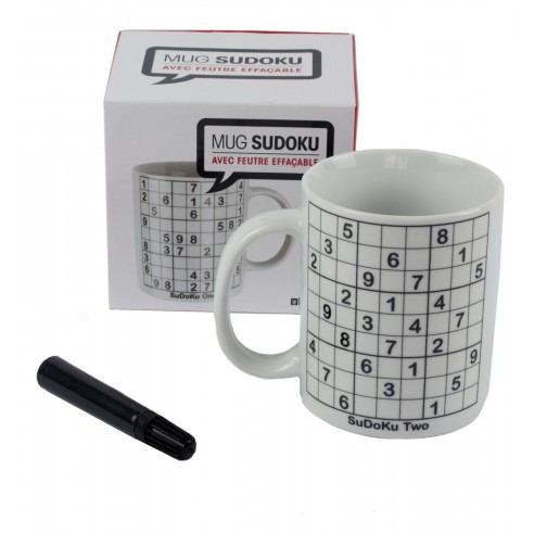 Taza Pizarra Sudoku