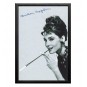 Cuadro Espejo Audrey Hepburn Fumando