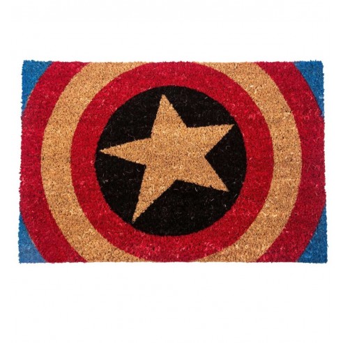 Felpudo Estrella Escudo Capitán América